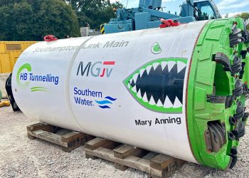 M3 motorway tunnelling breakthrough