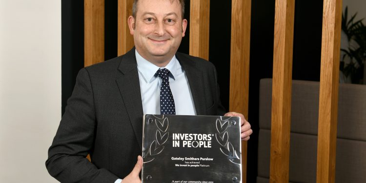 Gateley Smithers Purslow retains decade-long Investors in People platinum award