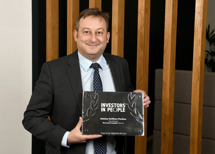 Gateley Smithers Purslow retains decade-long Investors in People platinum award