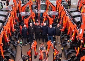 GGH Hire invests in 150 Kubota excavators in record fleet deal