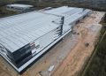 Major construction milestones reached at TJ Morris Distribution Centre, Doncaster