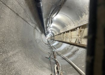 Inside the Tunnel Boring Machine, Southampton Link Main project