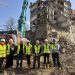 First tower block at Sawyers Close comes down as part of ‘The Granges’ redevelopment