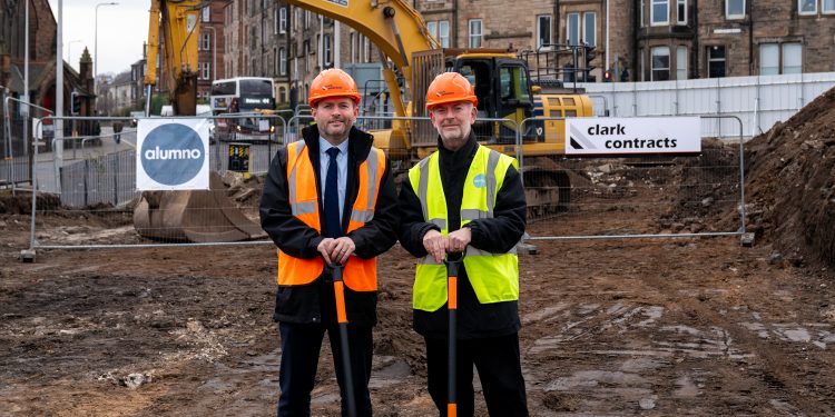 Alumno and Henderson Park break ground on new PBSA residence in Edinburgh