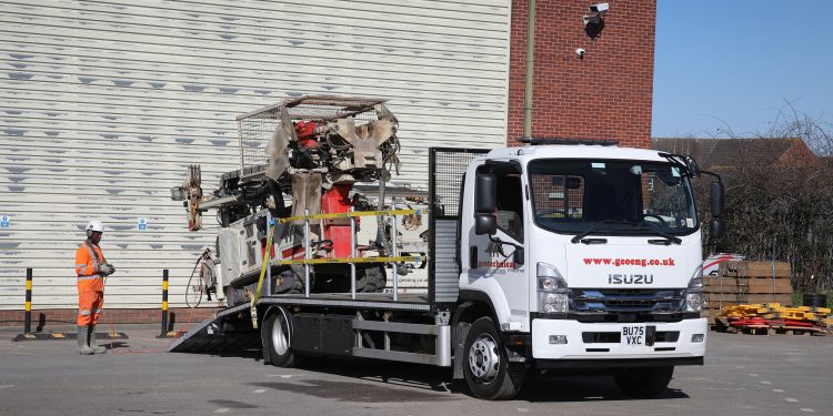 Isuzu delivers rock solid 13.5-tonners for Geotechnical Engineering