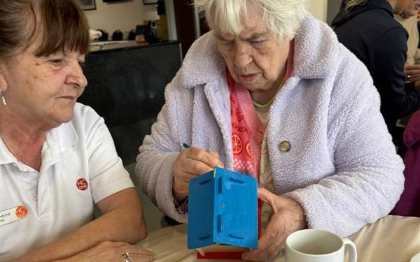 Meadow Bank Residents Enjoy Creative and Social Afternoon at PNE Community and Education Trust
