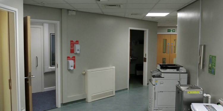 Overton Electrical Services completes Children’s Hearing Centre refurbishment at Chesterfield Royal Hospital