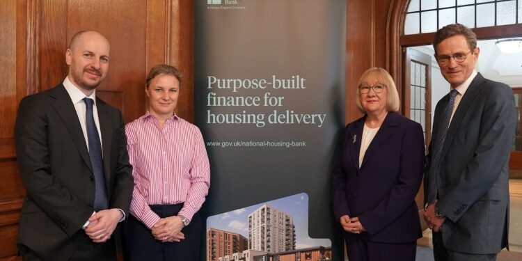 Homes England launches National Housing Bank with £100m Aviva partnership