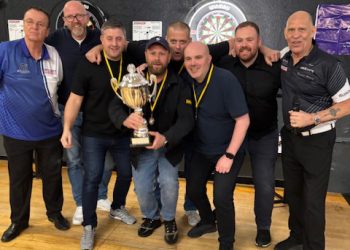 Darts legends help Travis Perkins raise £3K for charity in Bristol