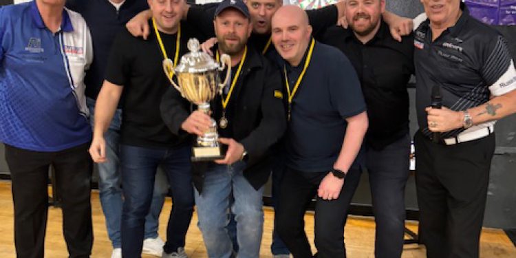 Darts legends help Travis Perkins raise £3K for charity in Bristol