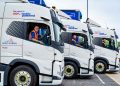 Saint-Gobain UK takes next step in zero-carbon logistics with full operational trial of six e-HGVs