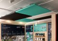 Zentia refreshes ceiling installation at Material Source Studio Glasgow