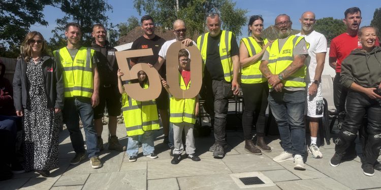 Construction Charity Marks 10th Anniversary with 50th Project Renovating Home for Ipswich Amputee Dad with Spinal Cancer