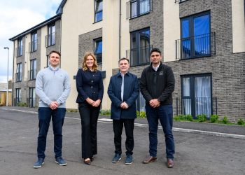 First affordable homes in Blackford for 60 years completed