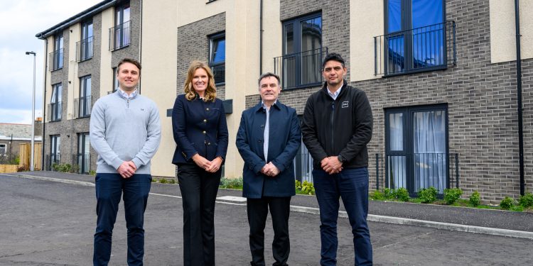First affordable homes in Blackford for 60 years completed