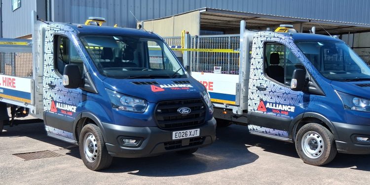 Alliance Tool Hire Invests Over £900k in Vehicle Delivery Fleet