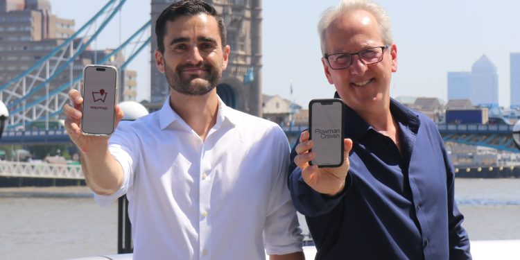 Waymap and Plowman Craven partner up on trailblazing solutions for wayfinding and geospatial