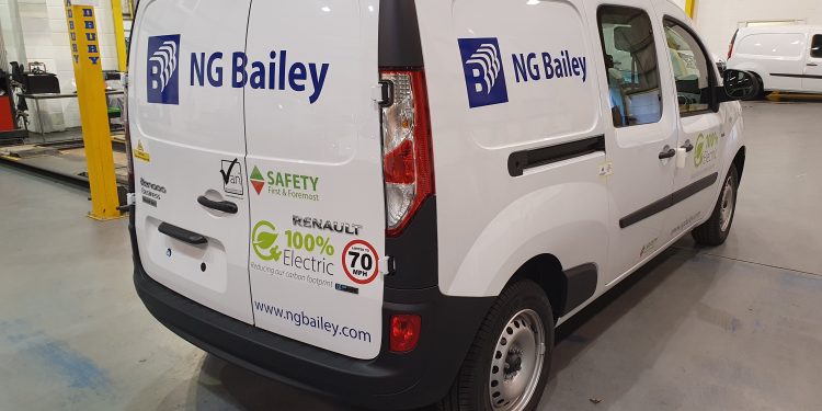 NG Bailey Group accelerates fleet transformation with Webfleet