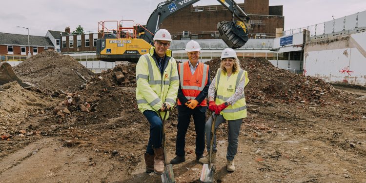 Groundbreaking ceremony marks major milestone for Priory Centre redevelopment