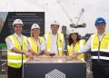 Topping out milestone celebrated at Twyford Park