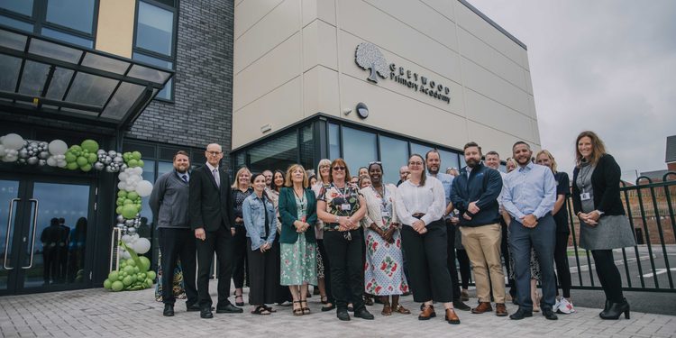 Ceremony marks opening of new Greywood Primary Academy and Nursery School in Lichfield