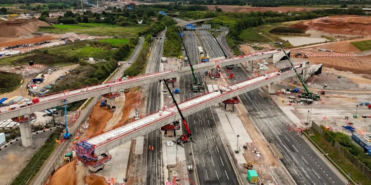 BBV completes HS2 M42 bridge treble