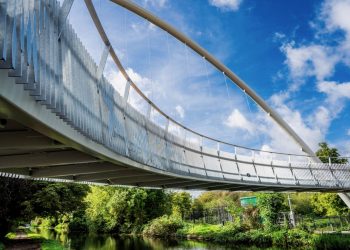 Stepnell completes £4.2m lace-inspired bridge in Long Eaton