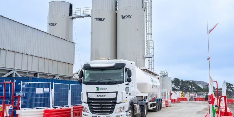 Heidelberg Materials UK installs first on-site concrete batching plant at Sizewell C